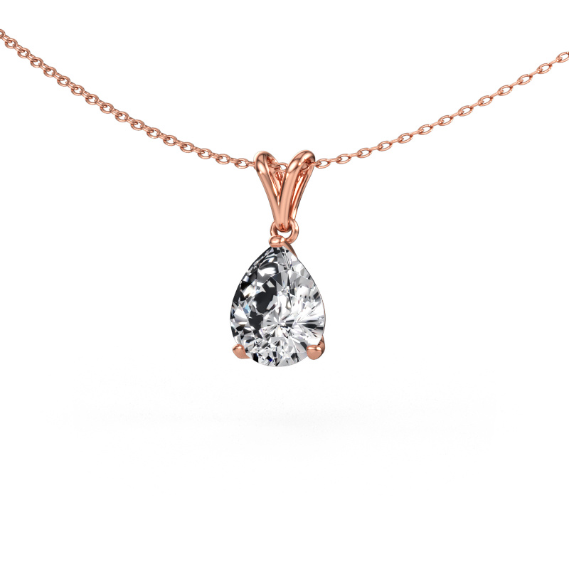 Bild av Hänge Sam PER 585 roséguld Diamant 2.10 crt