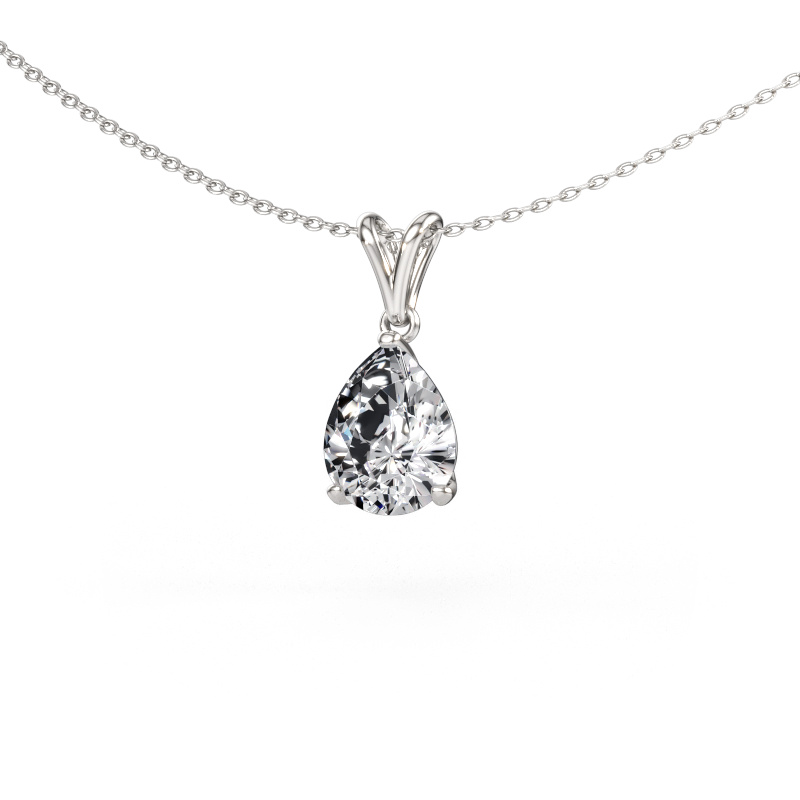 Bild av Hänge Sam PER 585 vitt guld Diamant 2.10 crt