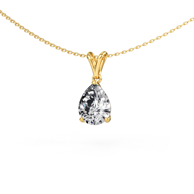 Bild av Hänge Sam PER 585 gult guld Labbodlad diamant 2.10 crt