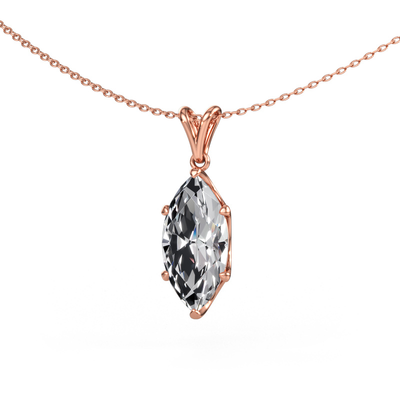 Bild av Hänge Sam MRQ 585 roséguld Labbodlad diamant 3.86 crt
