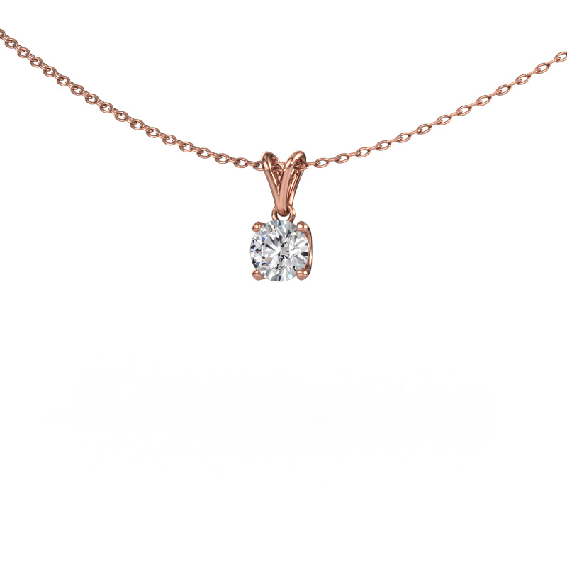 Bild von Anhänger Sam RND 585 Roségold Lab-grown Diamant 0.50 crt