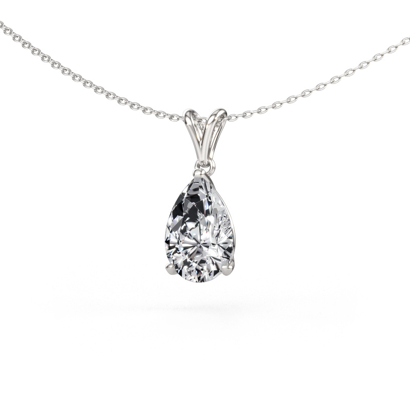Immagine di Ciondolo Sam PER 585 oro bianco Diamante 3.00 crt