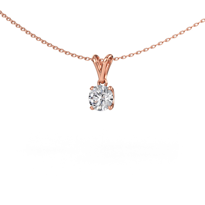 Bild av Hänge Sam RND 585 roséguld Labbodlad diamant 0.70 crt