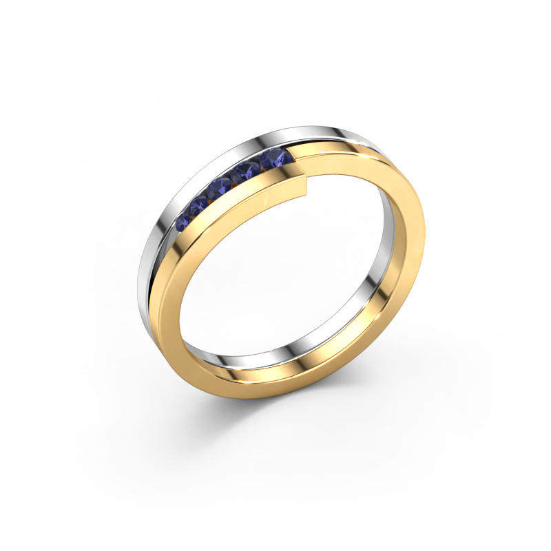 Image of Ring Cato 585 white gold Sapphire 2.2 mm