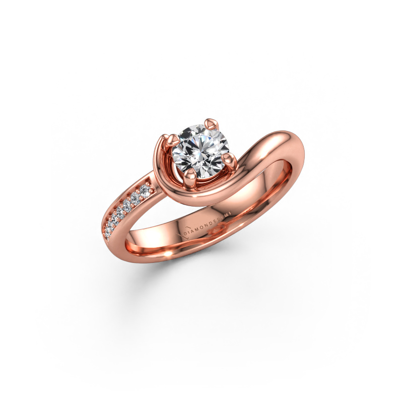 Bild av Förlovningsring Ceylin 585 roséguld Diamant 0.56 crt