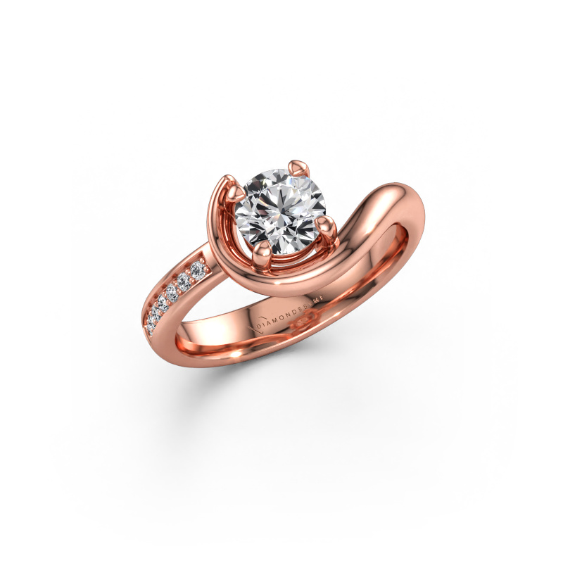 Bild av Förlovningsring Ceylin 585 roséguld Diamant 0.753 crt