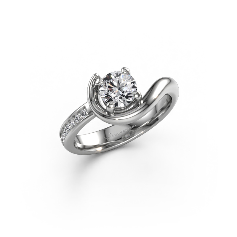 Bild von Verlobungsring Ceylin 950 Platin Lab-grown Diamant 0.753 crt