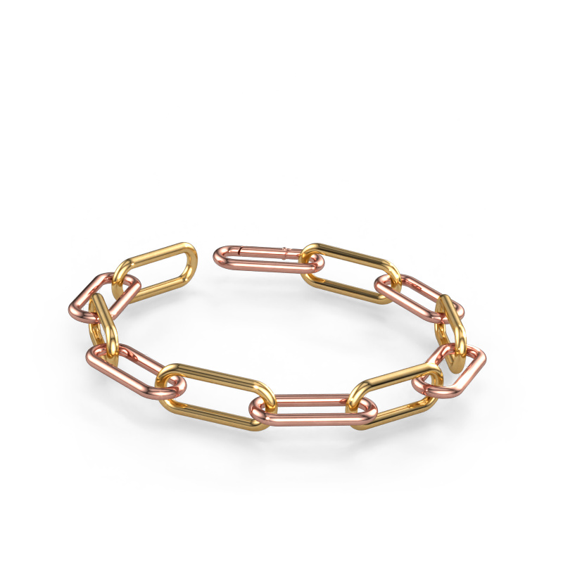 Image of Bracelet CFE rnd 12 Solid - 585 rose gold