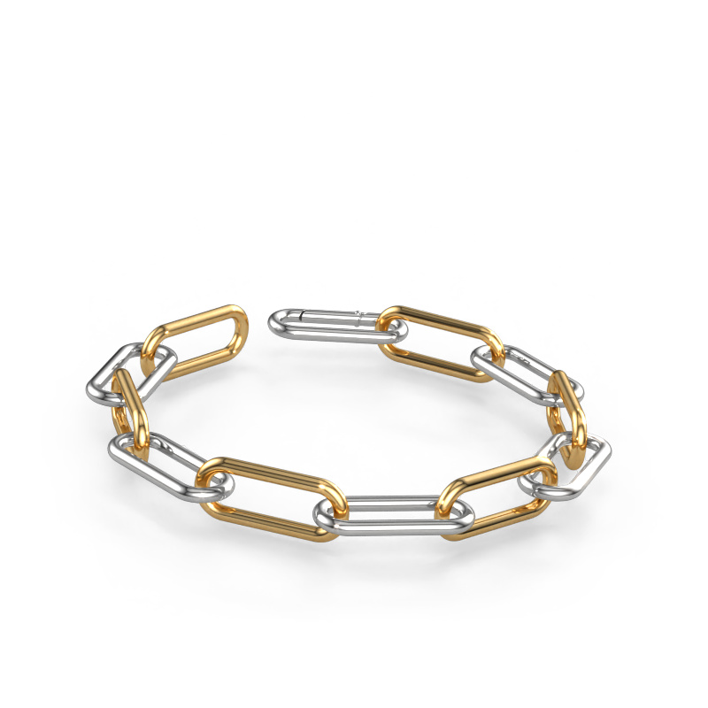 Image of Bracelet CFE rnd 12 Solid - 585 white gold