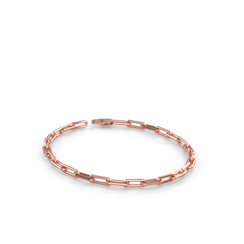 Immagine di Bracciale CFE rnd 3 Solido - 585 oro rosa