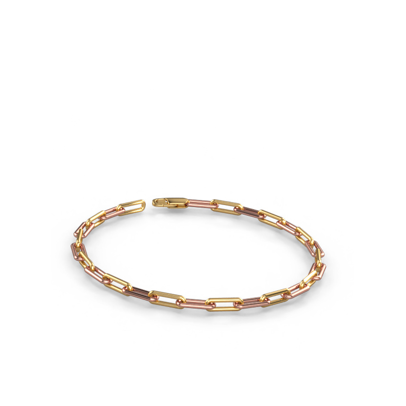 Bild von Armband CFE rnd 3 Massiv - 585 Roségold
