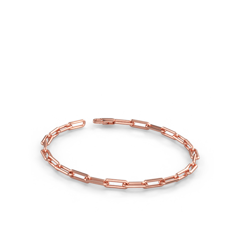 Immagine di Bracciale CFE rnd 4 Solido - 585 oro rosa