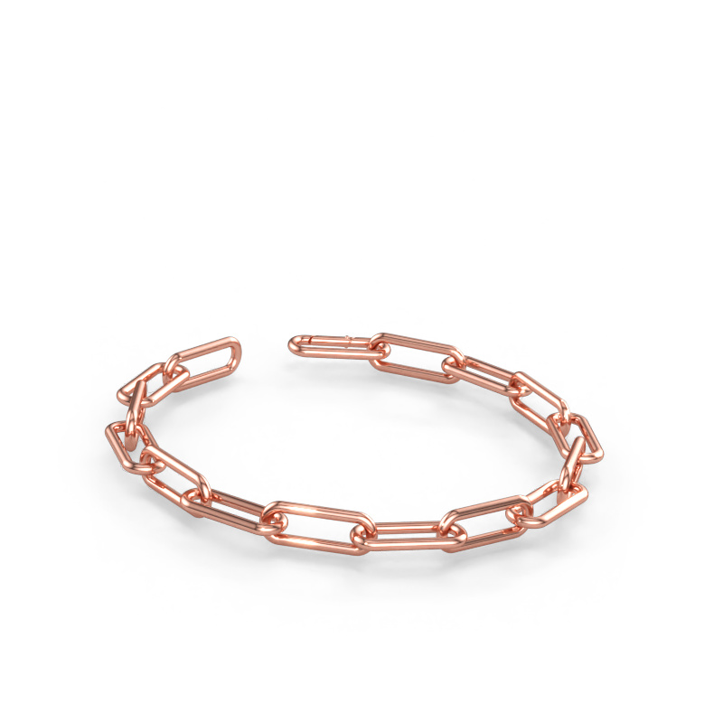 Immagine di Bracciale CFE rnd 8 Solido - 585 oro rosa