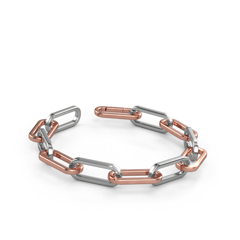 Image of Bracelet CFE sqr 10.0 Solid - 585 rose gold