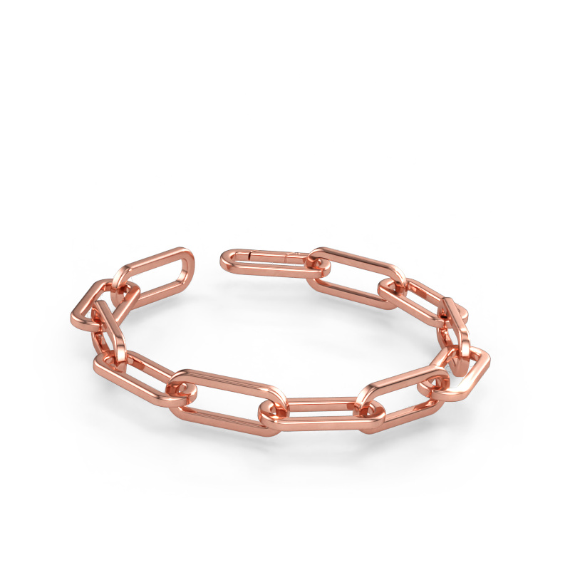 Immagine di Bracciale CFE sqr 12.0 Solido - 585 oro rosa