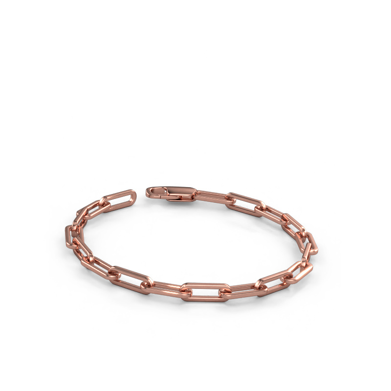 Image of Bracelet CFE sqr 5.0 Solid - 585 rose gold