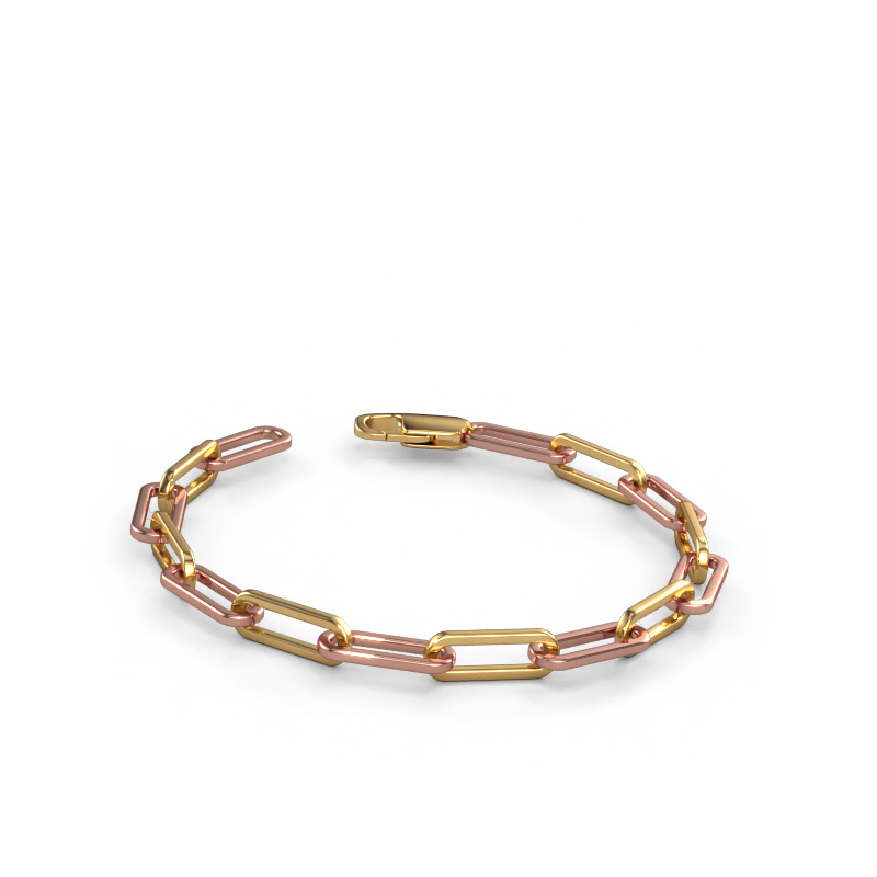Image of Bracelet CFE sqr 6.0 Solid - 585 gold