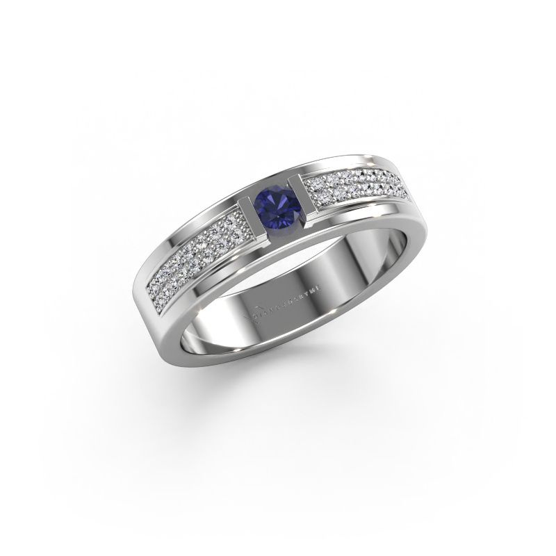 Image of Ring Mable 585 white gold Sapphire 3 mm