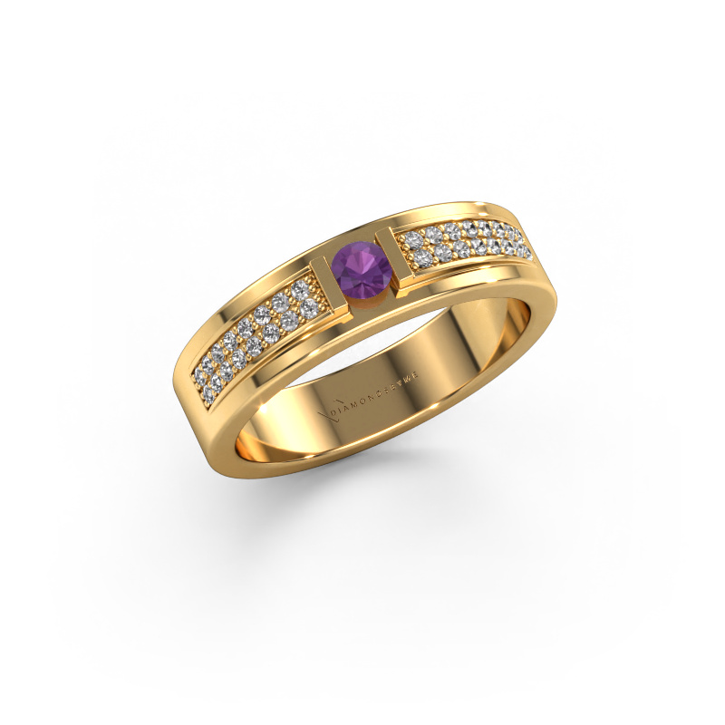 Image of Ring Mable 585 gold Amethyst 3 mm