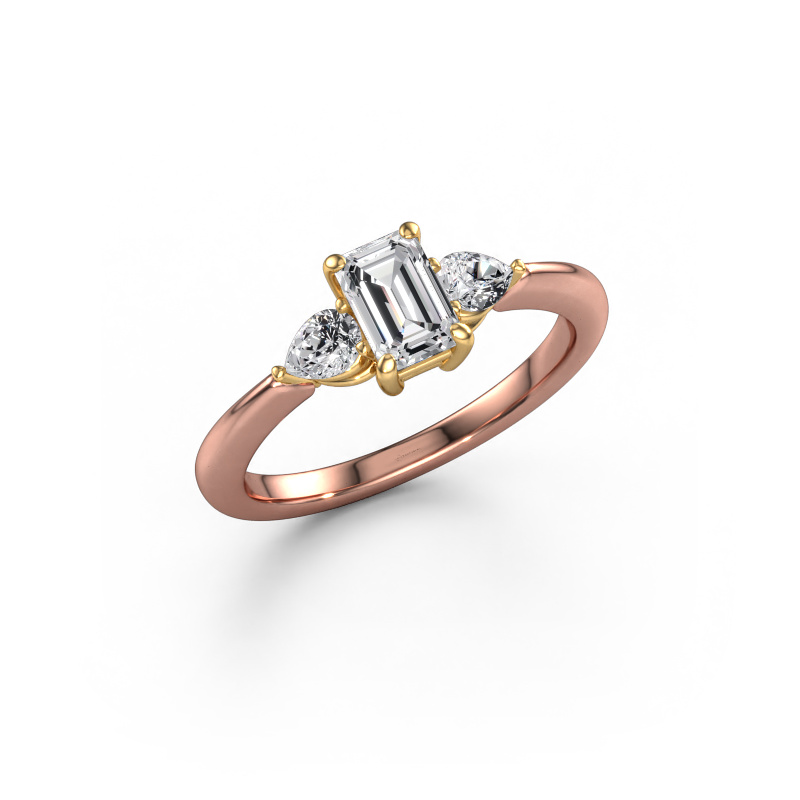 Bild von Verlobungsring Chanou EME 585 Roségold Diamant 1.120 crt