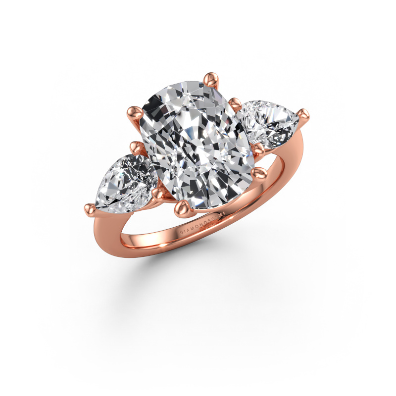 Bild av Förlovningsring Chanou CSH 585 roséguld Labbodlad diamant 6.30 crt