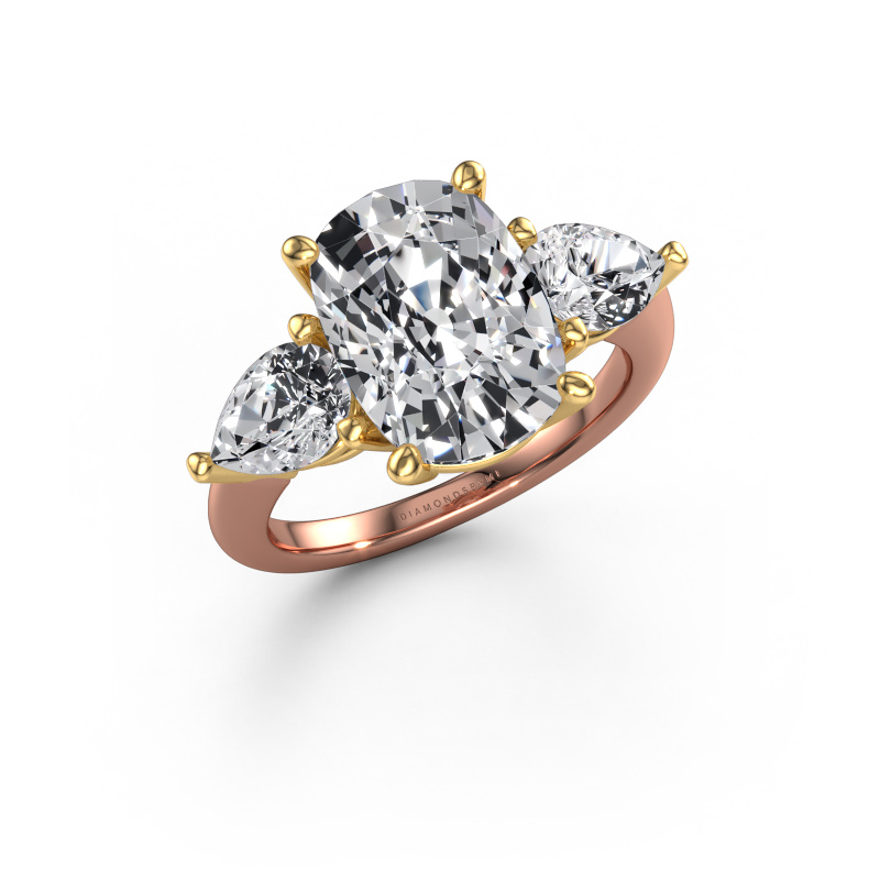Image of Engagement ring Chanou CSH 585 rose gold Lab-grown diamond 6.30 crt
