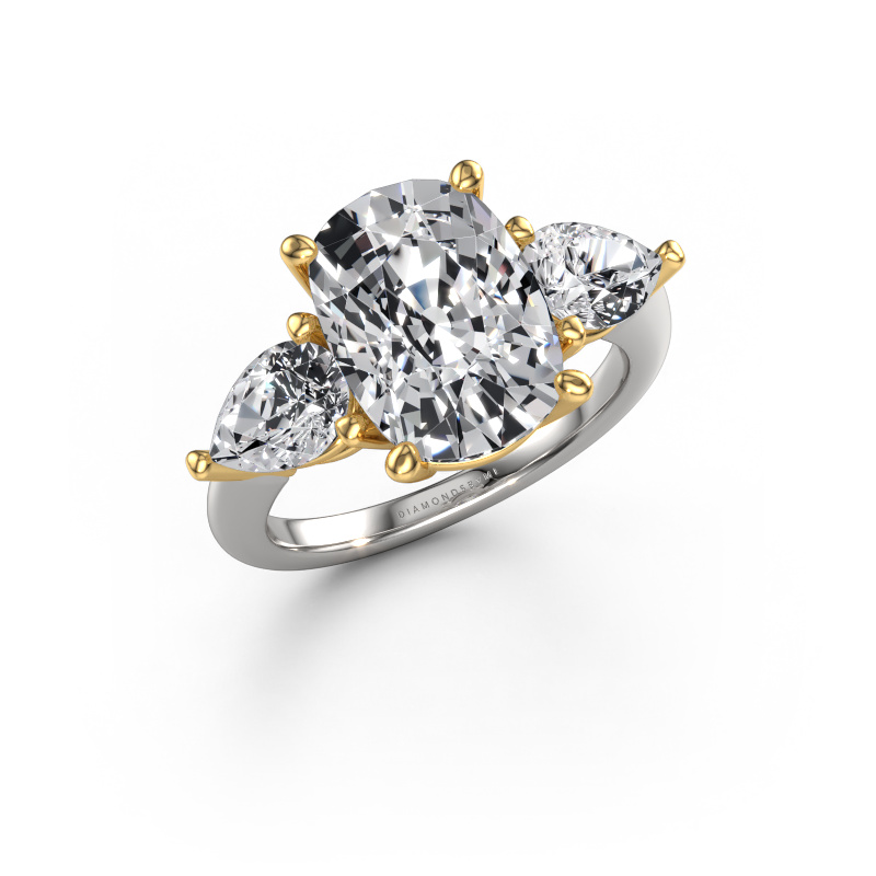 Image of Engagement ring Chanou CSH 585 white gold Lab-grown diamond 6.30 crt