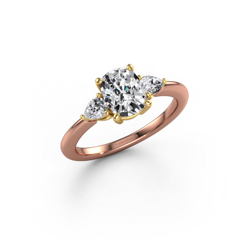 Image of Engagement ring Chanou CSH 585 rose gold Diamond 1.67 crt