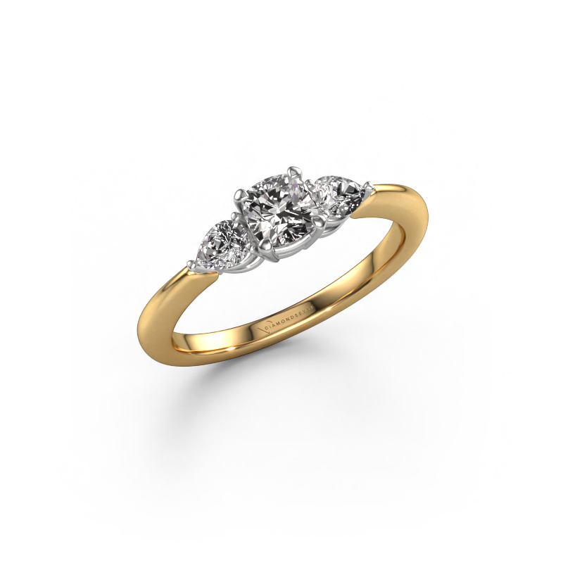 Image of Engagement ring Chanou CUS 585 gold Diamond 0.920 crt