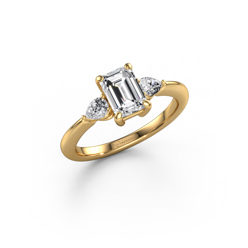 Bild von Verlobungsring Chanou EME 585 Gold Lab-grown Diamant 1.570 crt