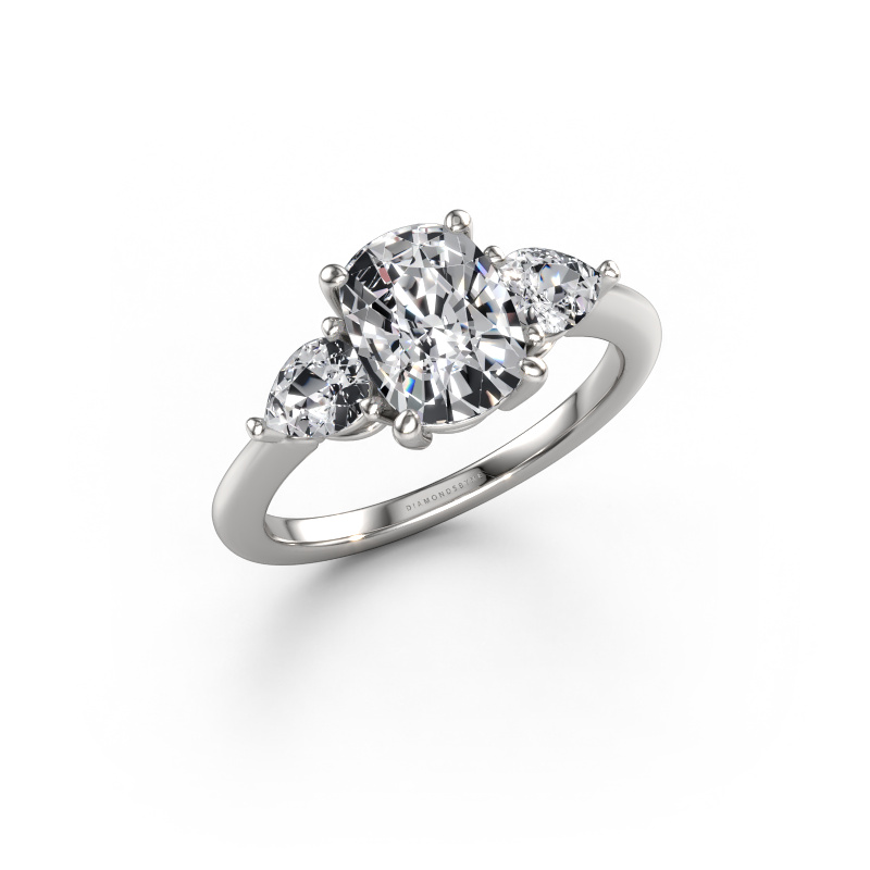 Image of Engagement ring Chanou CSH 950 platinum Diamond 2.58 crt