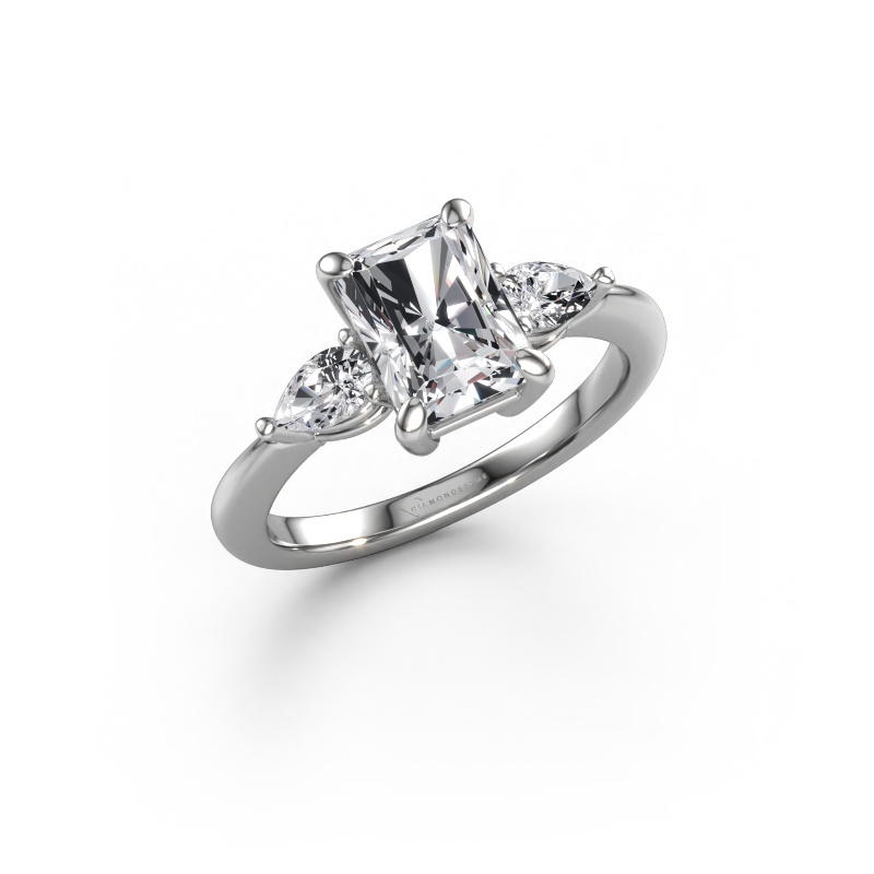 Bild von Verlobungsring Chanou RAD 950 Platin Diamant 2.25 crt