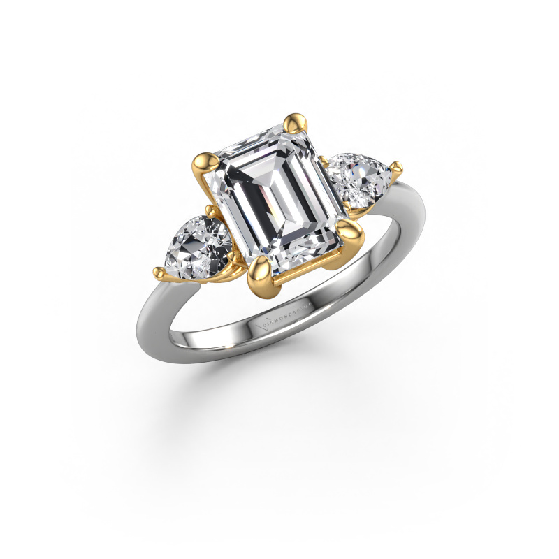Image de Bague de fiançailles Chanou EME 585 or blanc Diamant 3.08 crt