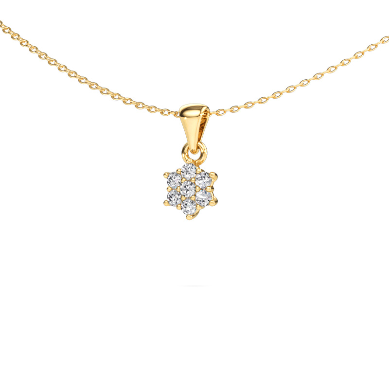 Bild von Anhänger Chantal 585 Gold Diamant 0.21 crt