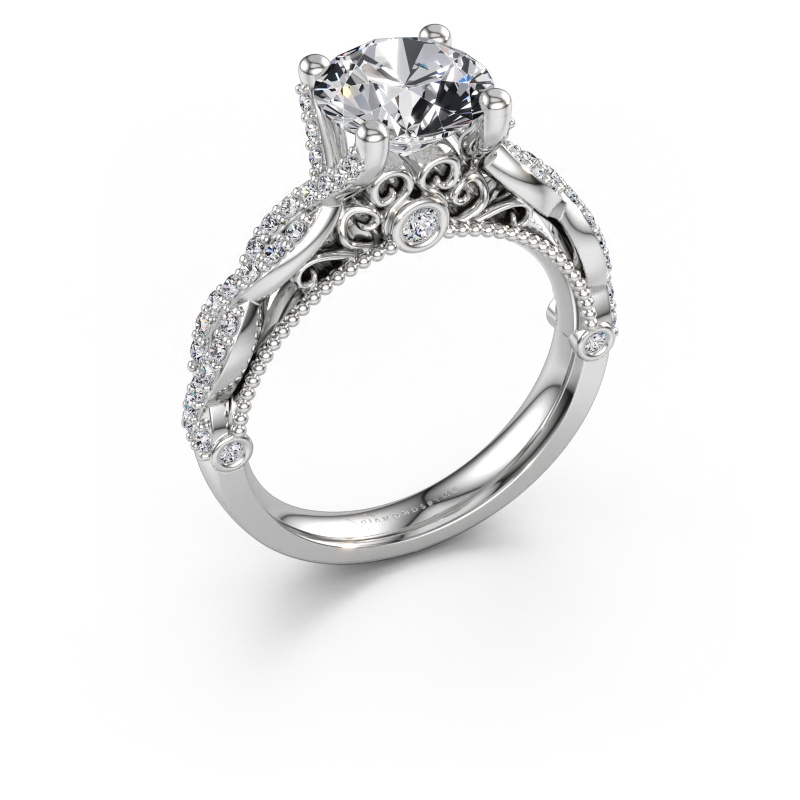 Immagine di Anello di fidanzamento Chantelle 585 oro bianco Diamante 2.444 crt