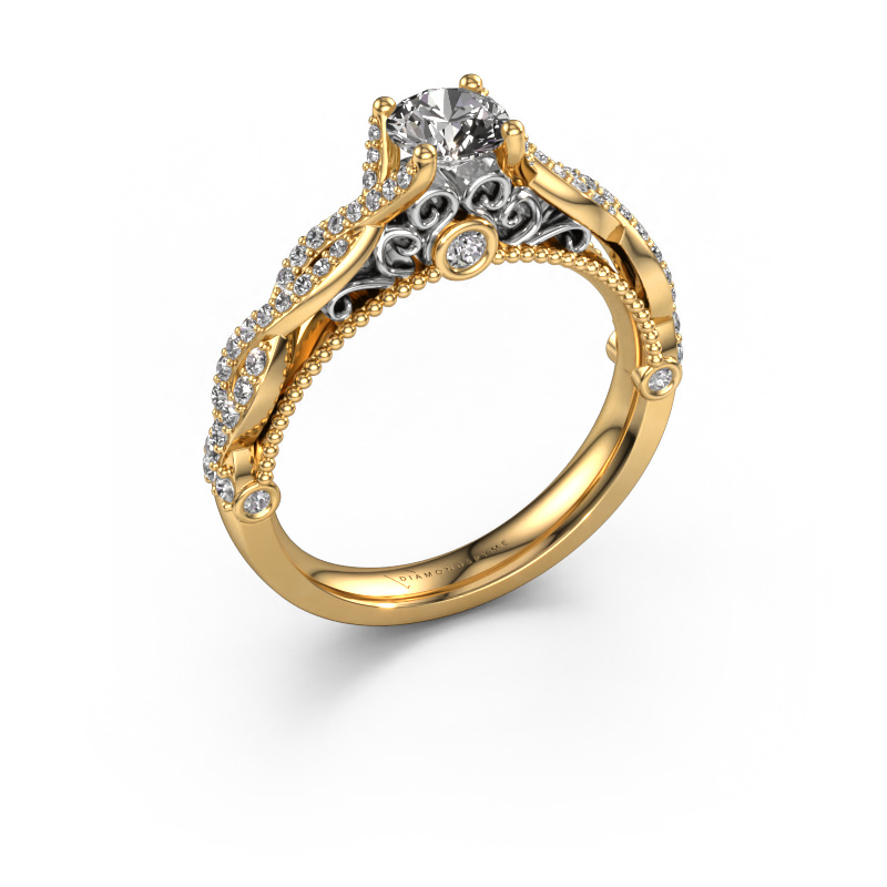 Image of Engagement ring Chantelle 585 gold Diamond 0.892 crt