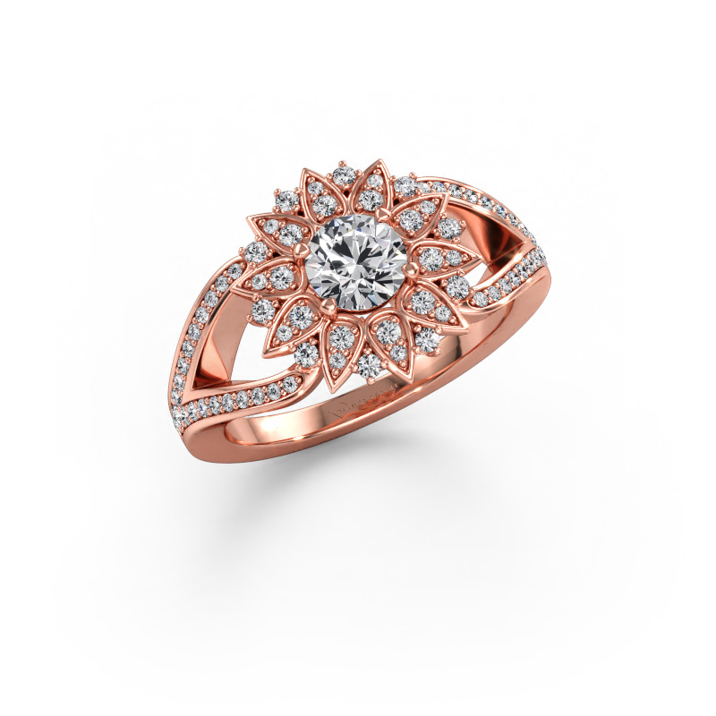 Bilde av Ring Chasidy 2 585 roségull Lab-diamant 0.825 crt