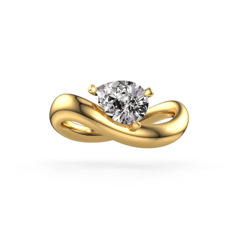 Bild von Verlobungsring Chloe PER 585 Gold Lab-grown Diamant 1.00 crt