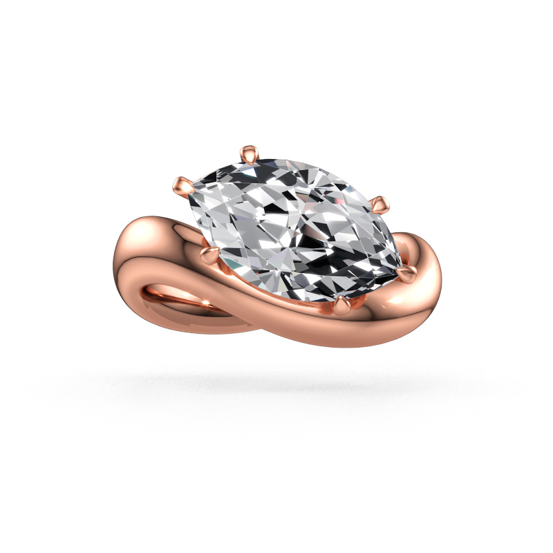 Bild av Förlovningsring Chloe MRQ 585 roséguld Diamant 3.00 crt
