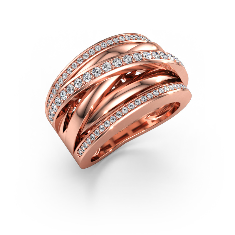 Bild av Ring Clair 2 585 roséguld Labbodlad diamant 0.565 crt