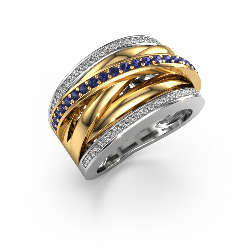 Image of Ring Clair 2 585 white gold Sapphire 1.5 mm