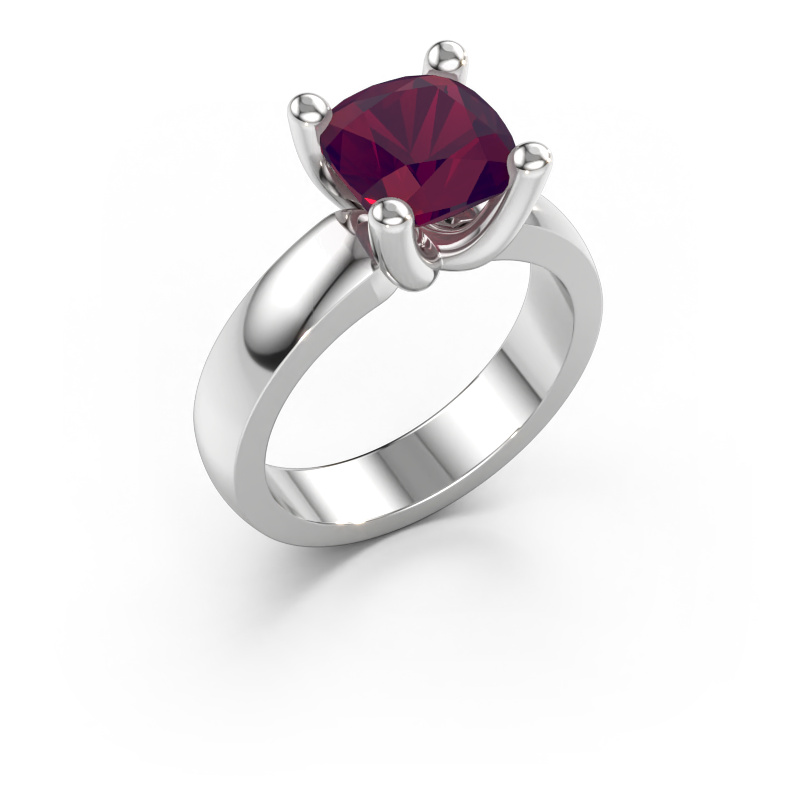 Bild av Ring Clelia CUS 585 vitt guld Rodolit 8 mm