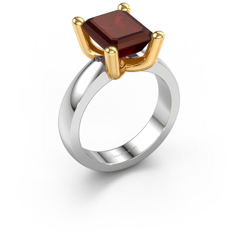 Image of Ring Clelia EME 585 white gold Garnet 10x8 mm