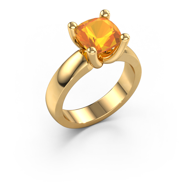 Bild von Ring Clelia CUS 585 Gold Citrin 8 mm