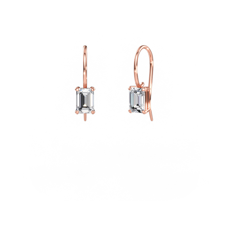 Bild von Ohrhänger Cleo EME 585 Roségold Lab-grown Diamant 1.80 crt