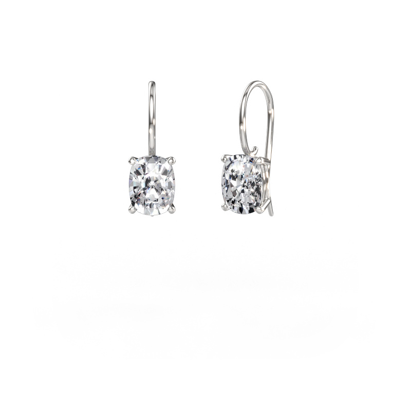 Image of Drop earrings Cleo CSH 585 white gold Diamond 4.00 crt