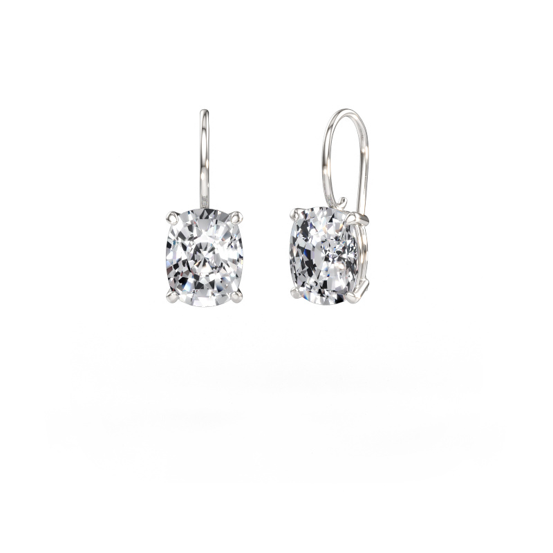 Immagine di Orecchini pendenti Cleo CSH 585 oro bianco Diamante 7.00 crt
