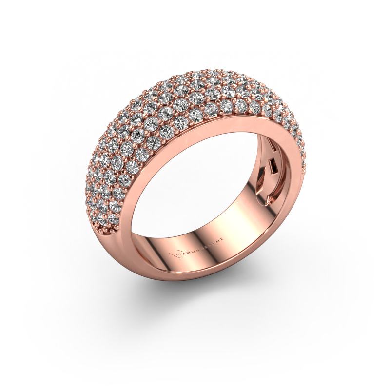 Bild von Ring Cristy 585 Roségold Diamant 1.425 crt