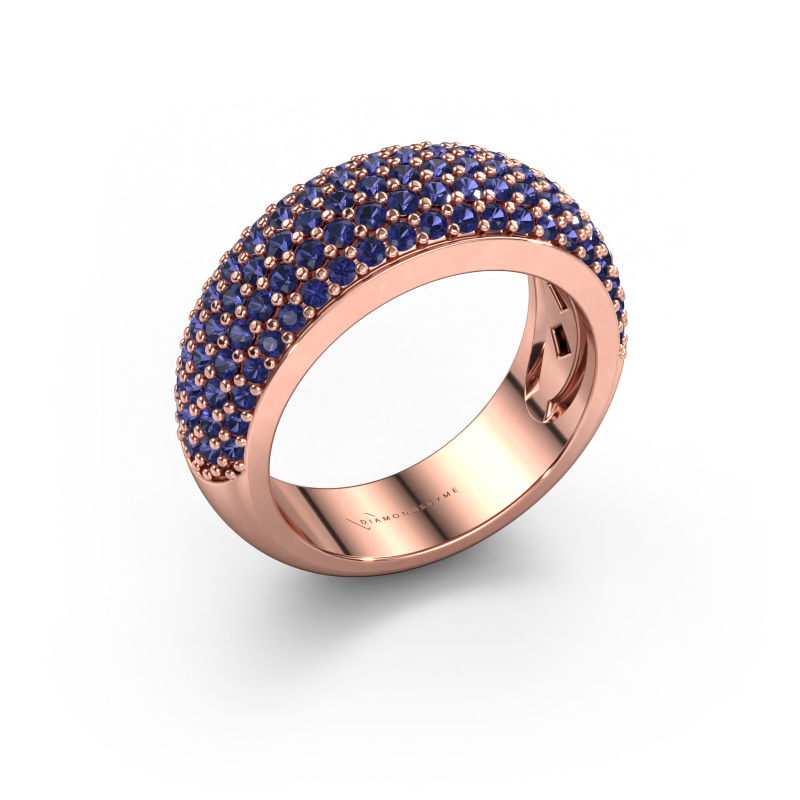 Image of Ring Cristy 585 rose gold Sapphire 1.2 mm