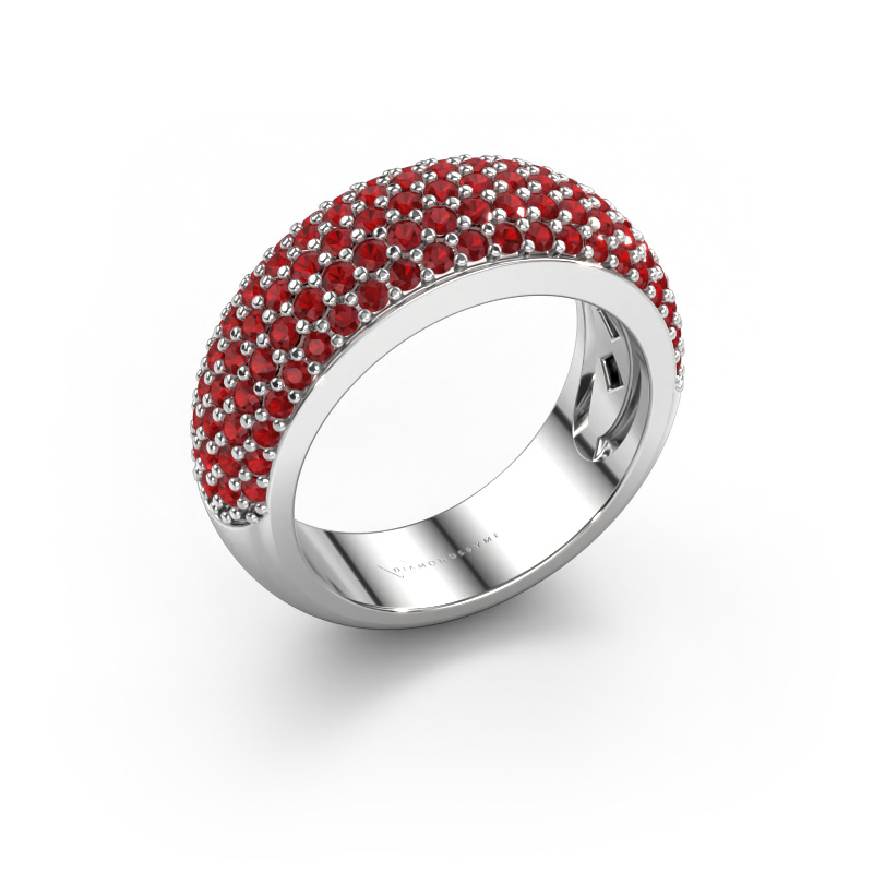 Image of Ring Cristy 950 platinum Ruby 1.2 mm